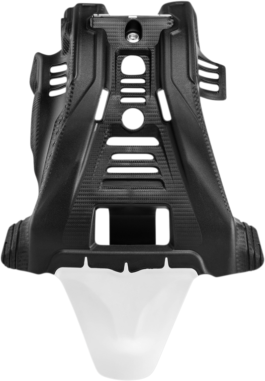 ACERBIS Skid Plate - Black/White - Yamaha - YZ 125 2780601007