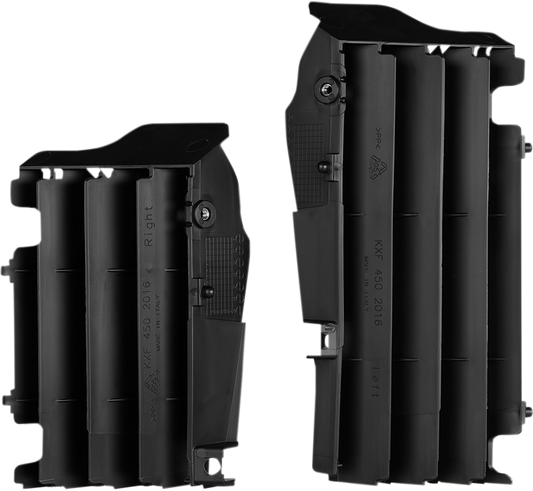 ACERBIS Radiator Louvers - Black - Kawasaki 2791430001