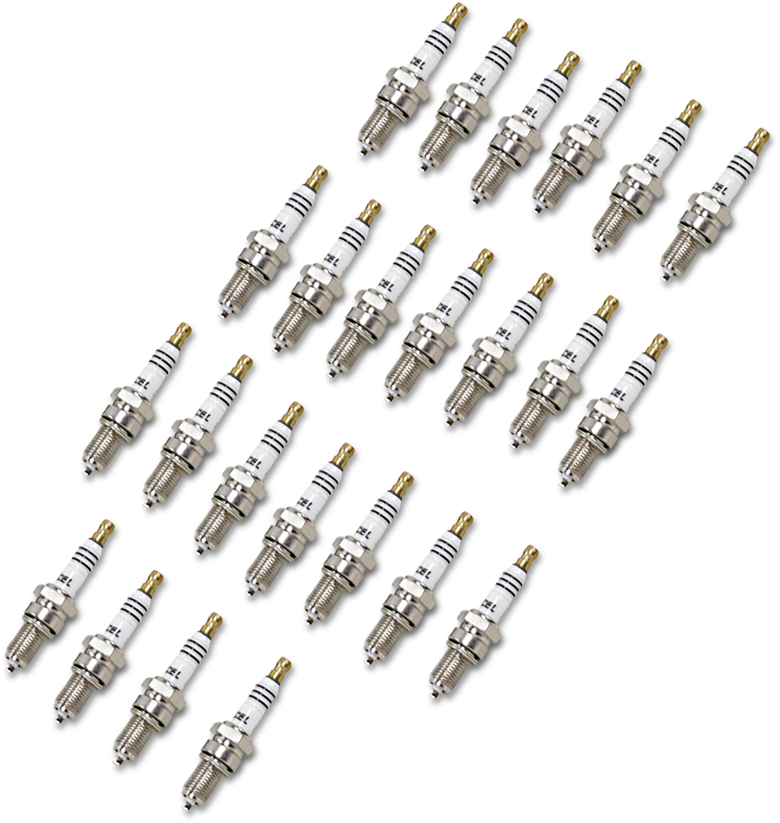 ACCEL U-Groove Spark Plugs - '86+ XL & '99-'17 TC - 24 Pack SP2418P