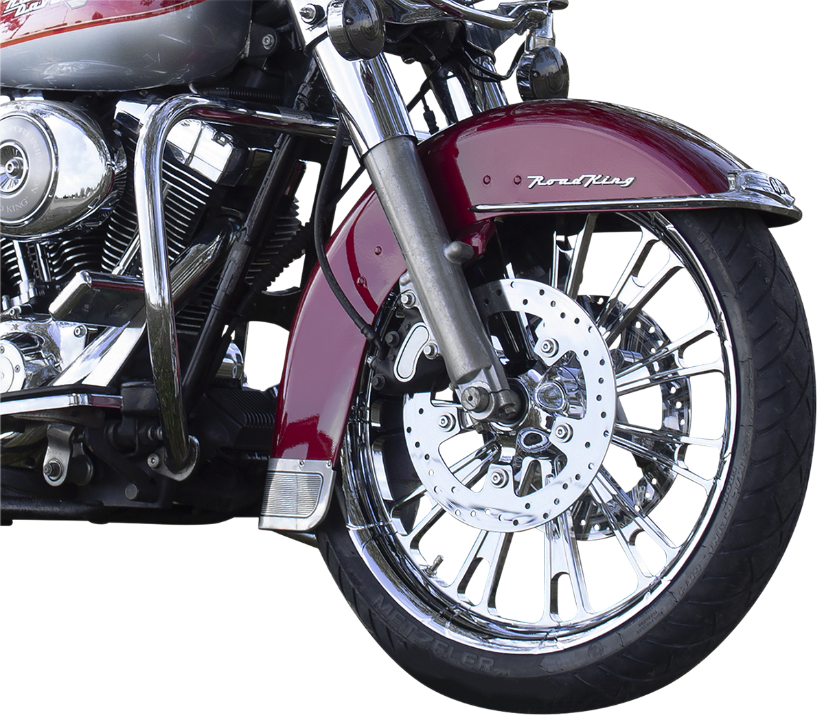 COASTAL MOTO Front Wheel - Fuel - Dual Disc/ABS - Chrome - 21"x3.25" - FL 2502-FUL-213-CH