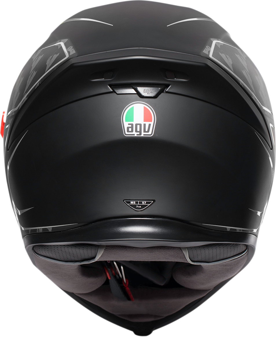 AGV K5 S Helmet - Tornado - Black/Silver - 2XL 210041O2MY00511