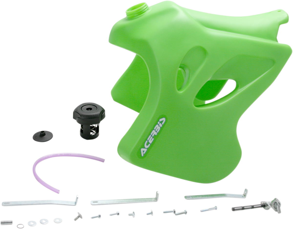 ACERBIS Gas Tank - Green - Kawasaki - 3.7 Gallon 2140680006