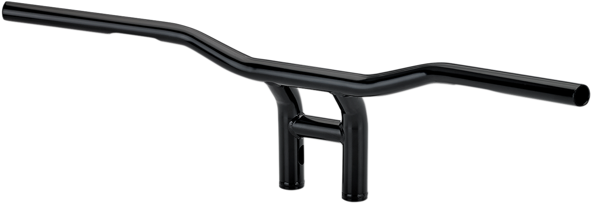 BILTWELL Handlebar - Tyson XL - Pullback - 8" - Black 6258-2013