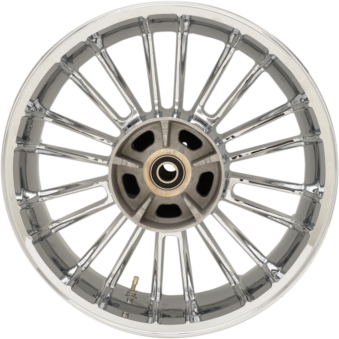 COASTAL MOTO Rear Wheel - Atlantic 3D - Single Disc/No ABS - Chrome - 18"x5.50" - '09+ FL 3D-ATL185CH