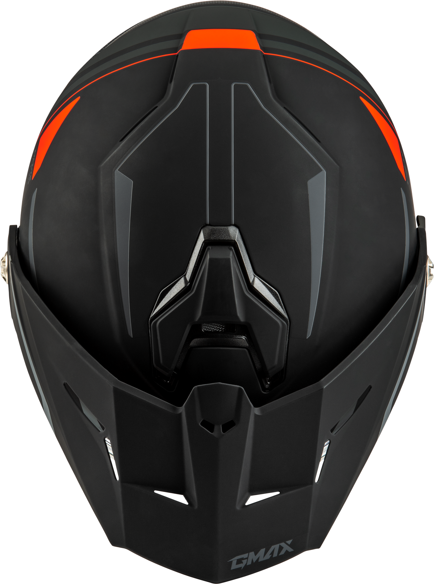 Md 74s Spectre Snow Helmet W/ Elec Shield Matte Black/Red 2x