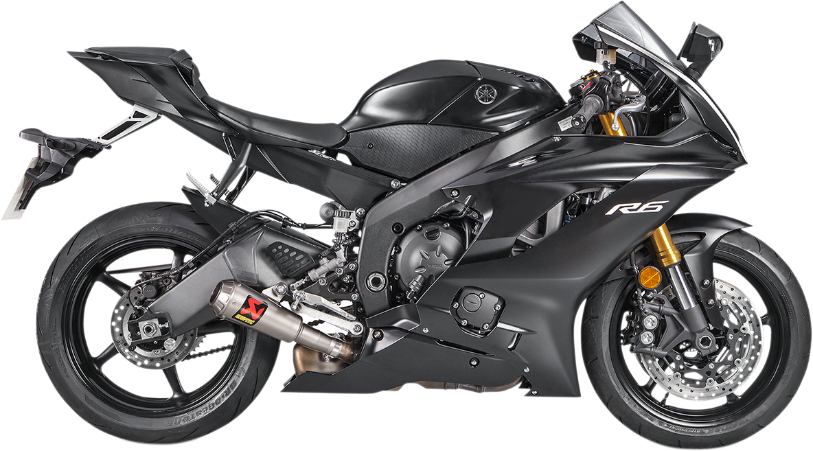 AKRAPOVIC Muffler - Titanium - YZF-R6 S-Y6SO10-AHBT