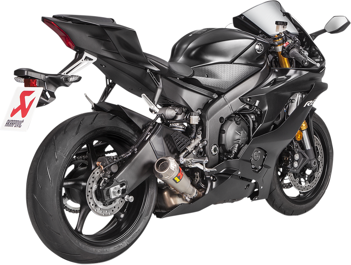 AKRAPOVIC Muffler - Titanium - YZF-R6 S-Y6SO10-AHBT