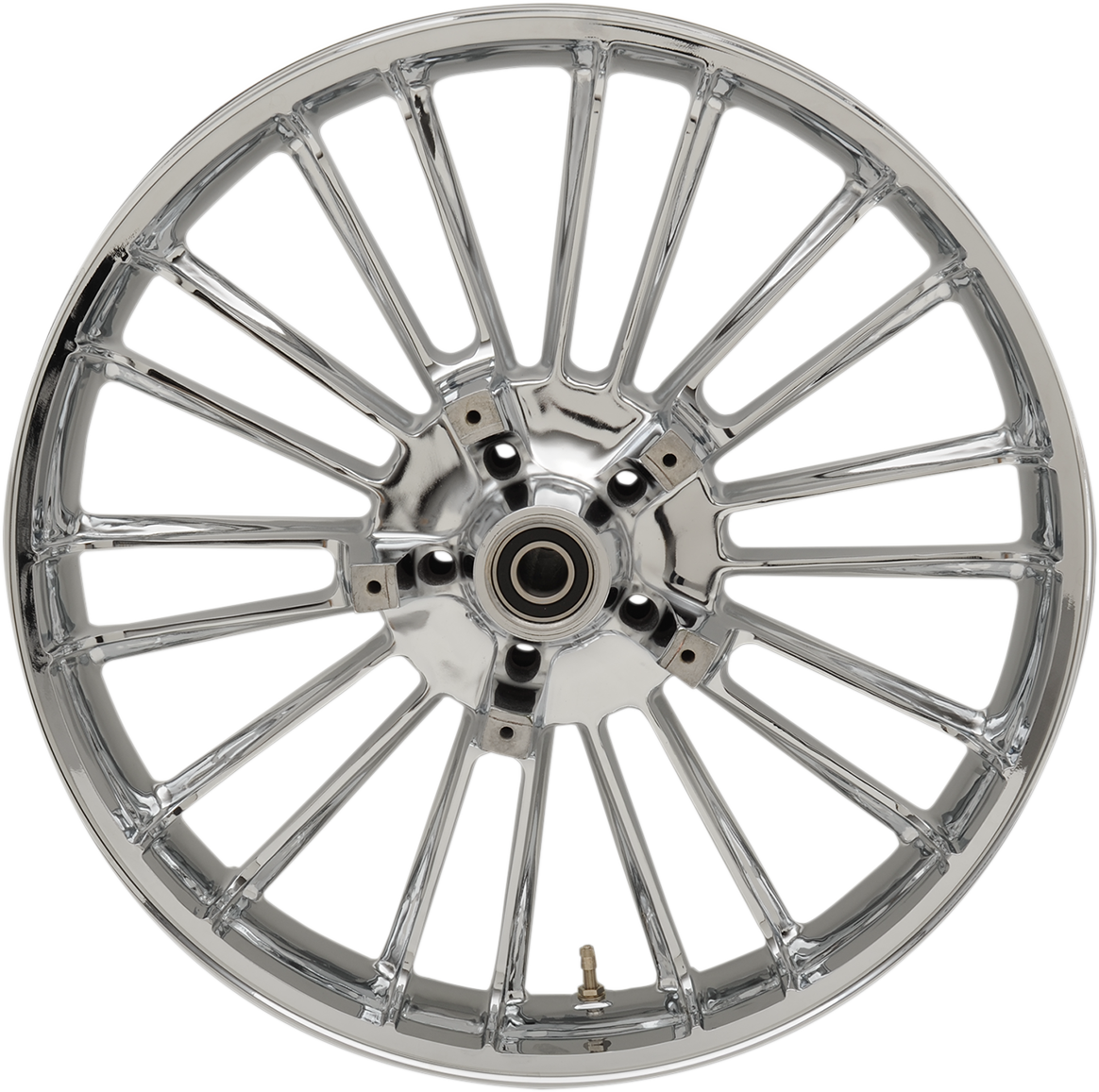 COASTAL MOTO Front Wheel - Atlantic - Dual Disc/No ABS - Chrome - 21"x3.50" - '00-'07 FL 3D-ATL213CH07