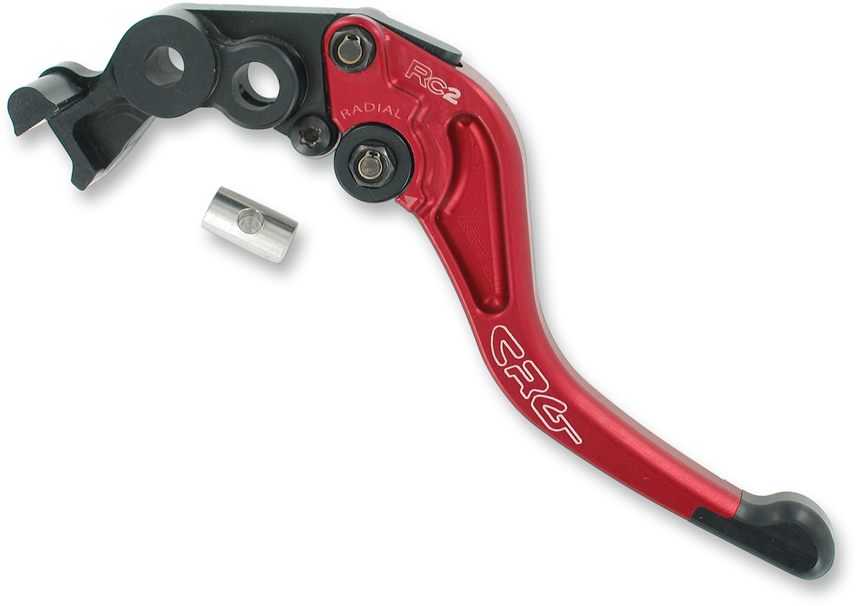 CRG Clutch Lever - RC2 - Short - Red 2RN-611-H-R