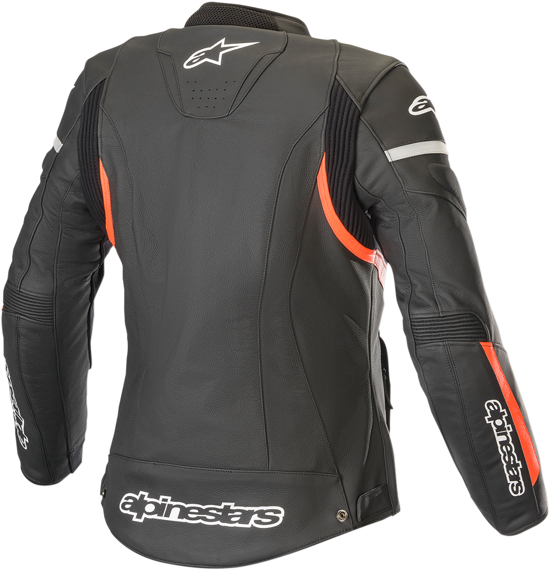 ALPINESTARS Stella Kira Leather Jacket - Black/Red - US 6 / EU 42 3112019-1030-42