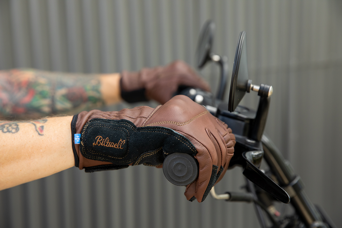 BILTWELL Belden Gloves - Chocolate - 2XL 1505-0201-306
