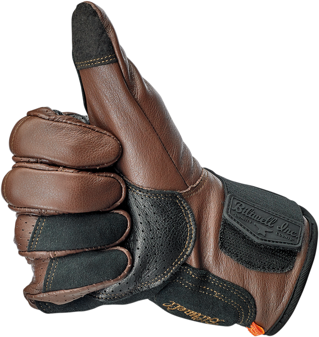 BILTWELL Borrego Gloves - Chocolate - XS 1506-0201-301