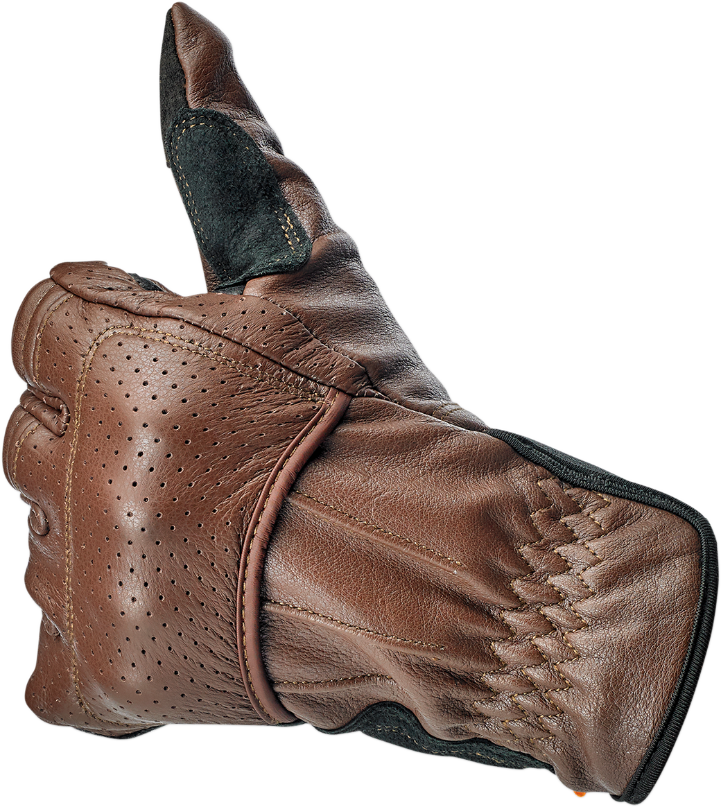 BILTWELL Borrego Gloves - Chocolate - XS 1506-0201-301