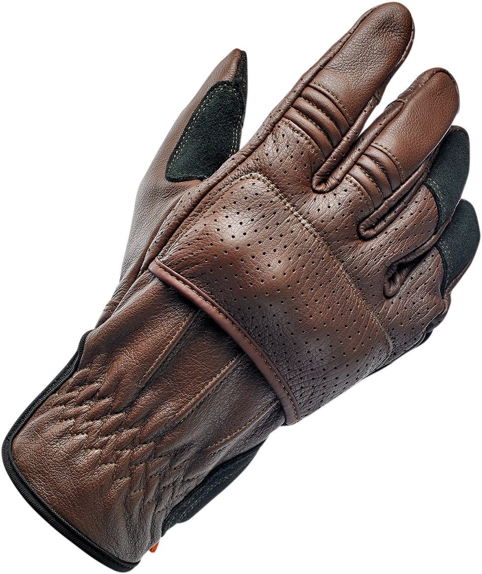 BILTWELL Borrego Gloves - Chocolate - XS 1506-0201-301