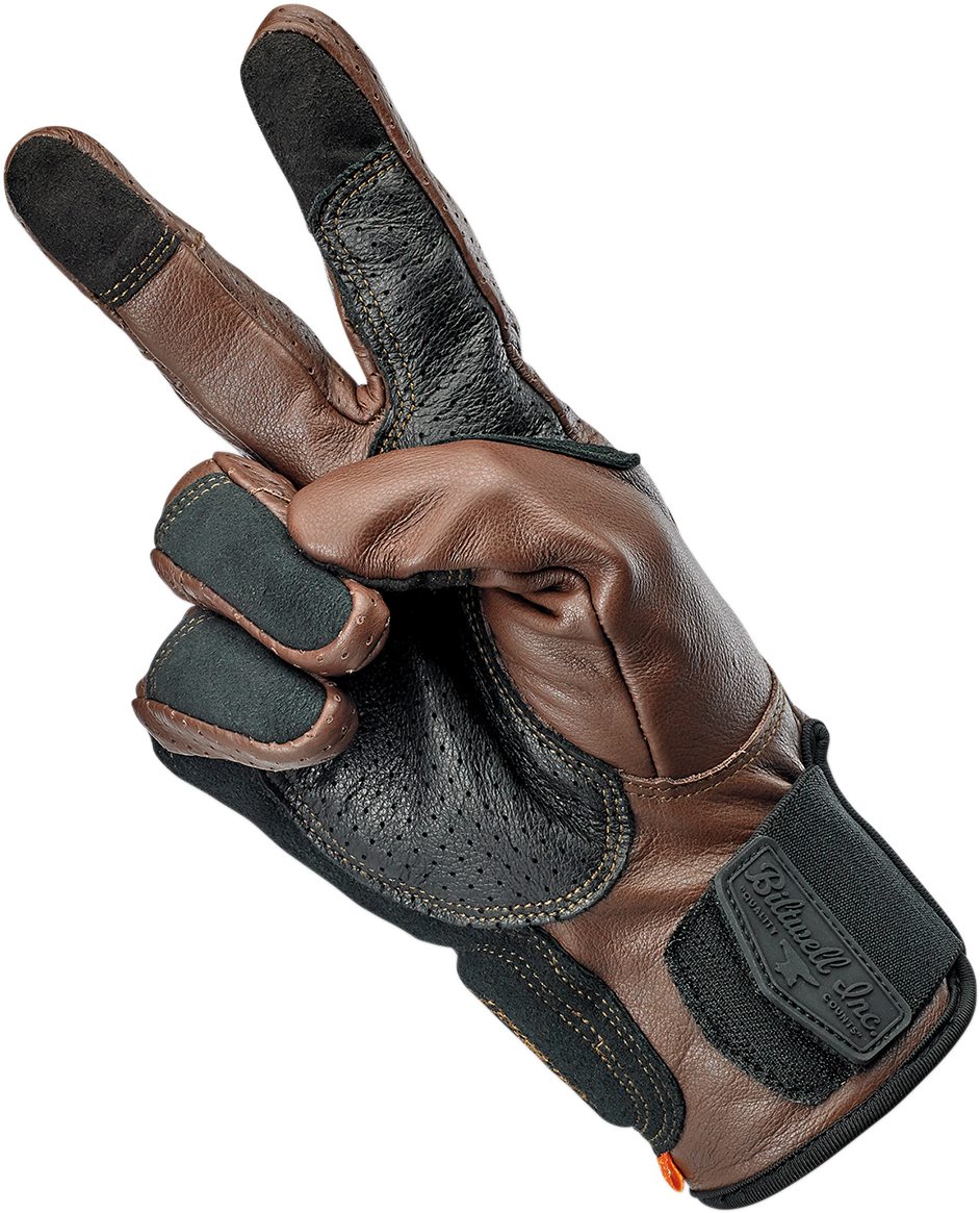 BILTWELL Borrego Gloves - Chocolate - XS 1506-0201-301