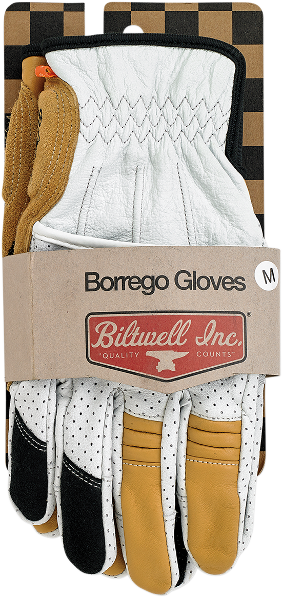 BILTWELL Borrego Gloves - Cement - XL 1506-0409-305