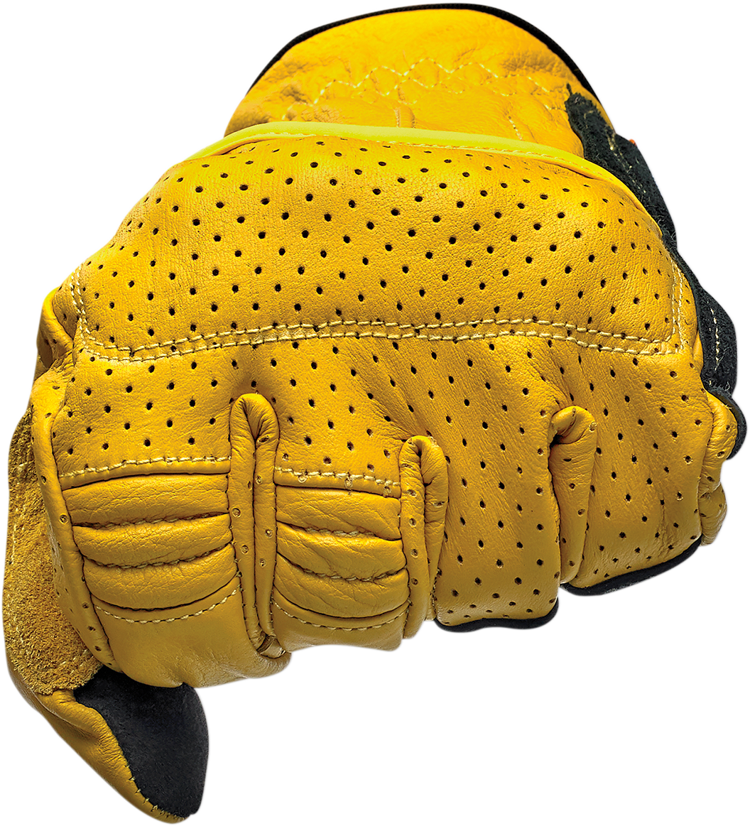 BILTWELL Borrego Gloves - Gold -Medium 1506-0701-303