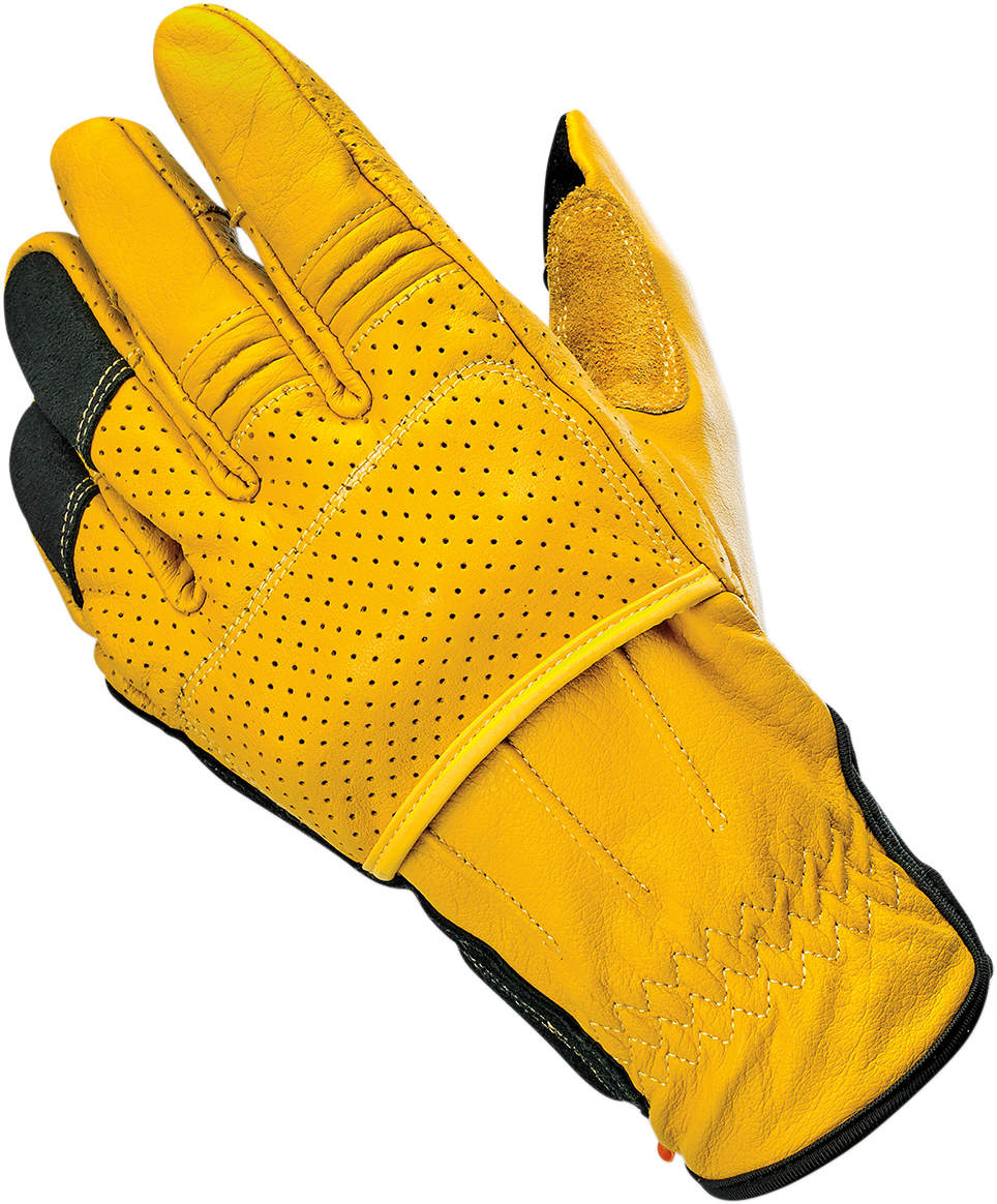 BILTWELL Borrego Gloves - Gold -Medium 1506-0701-303