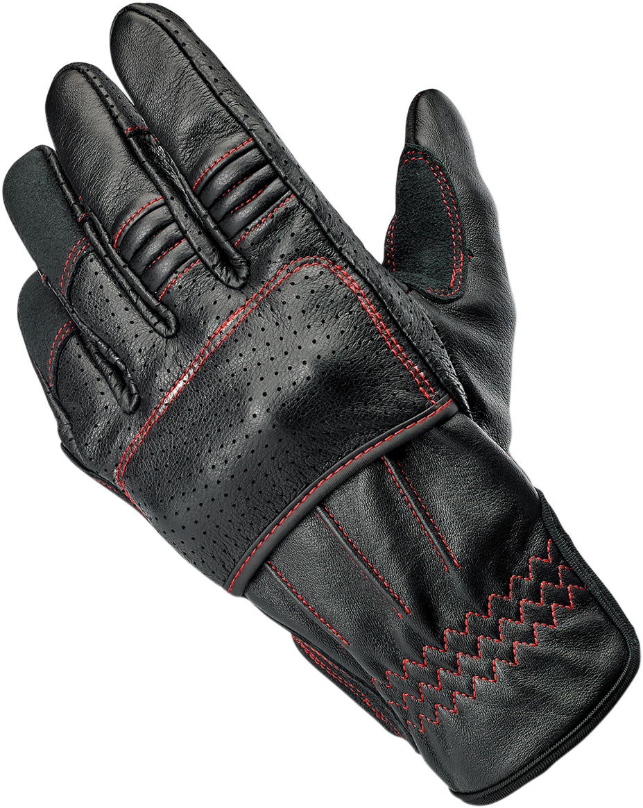 BILTWELL Borrego Redline Gloves - Large 1506-0108-304