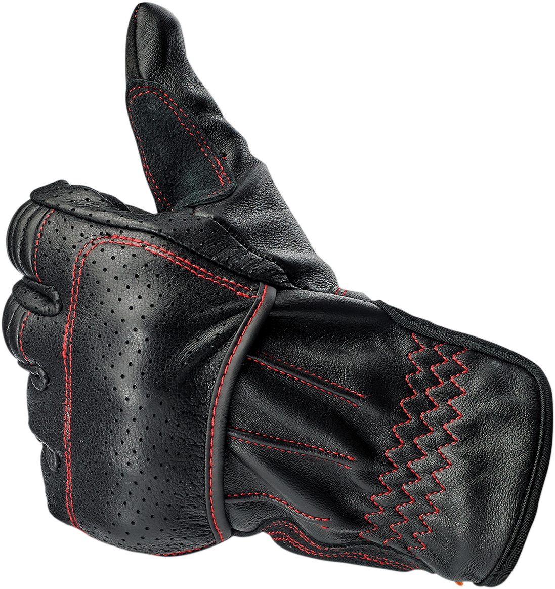 BILTWELL Borrego Redline Gloves - Large 1506-0108-304