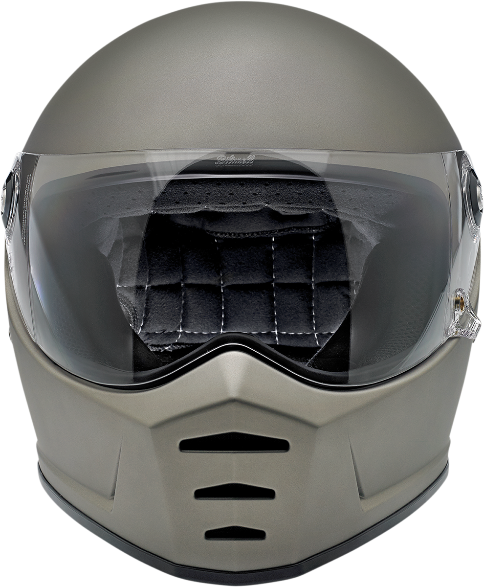 BILTWELL Lane Splitter Helmet - Flat Titanium - 2XL 1004-803-106