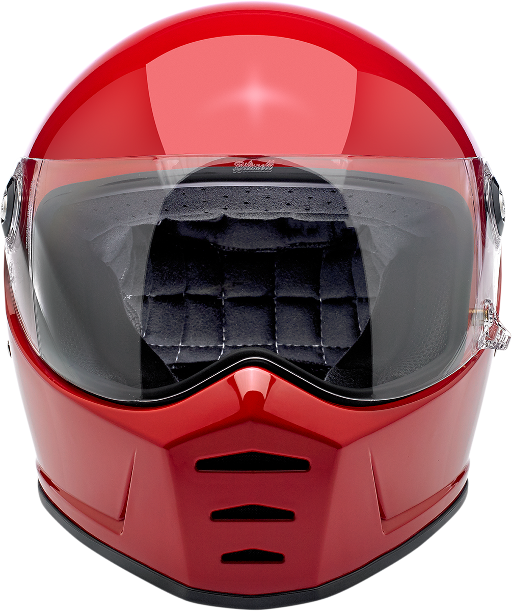 BILTWELL Lane Splitter Helmet - Gloss Blood Red - 2XL 1004-837-106