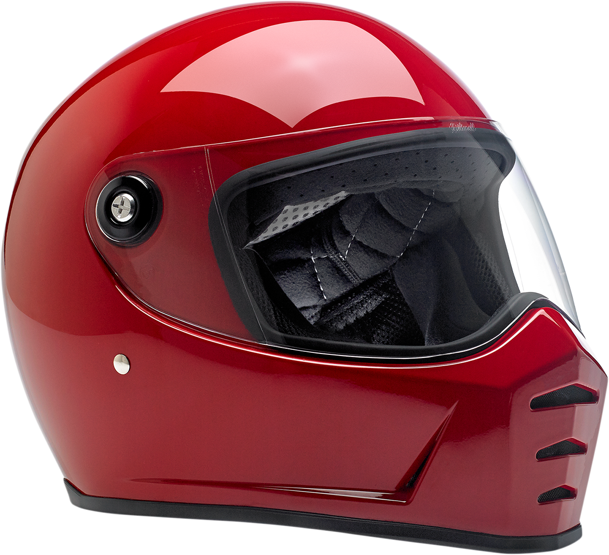 BILTWELL Lane Splitter Helmet - Gloss Blood Red - 2XL 1004-837-106