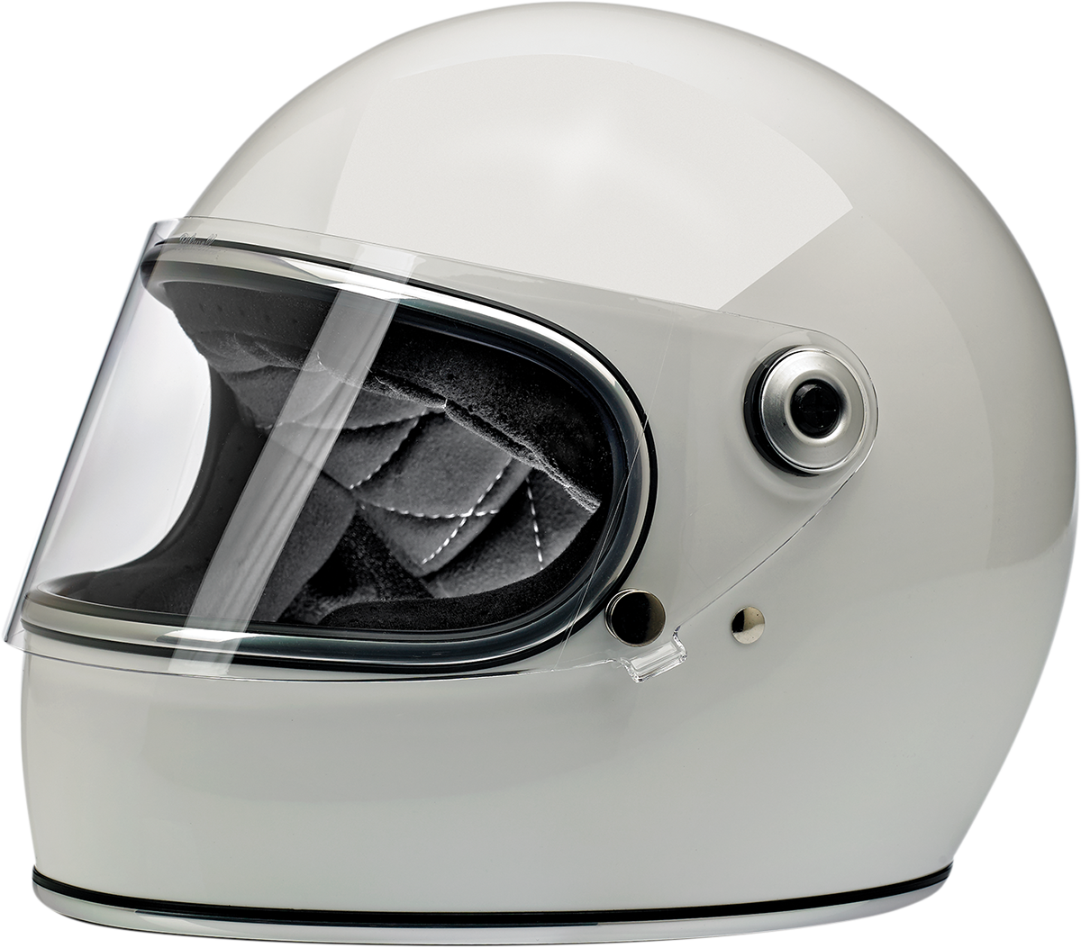 BILTWELL Gringo S Helmet - Gloss White - Medium 1003-804-103