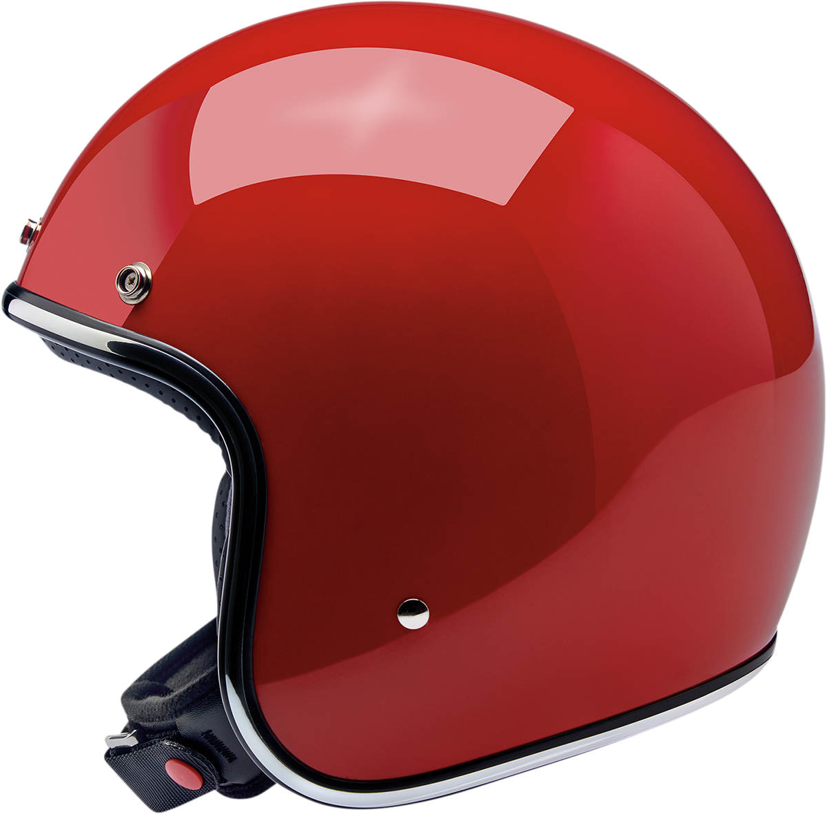 BILTWELL Bonanza Helmet - Gloss Blood Red - XL 1001-137-205
