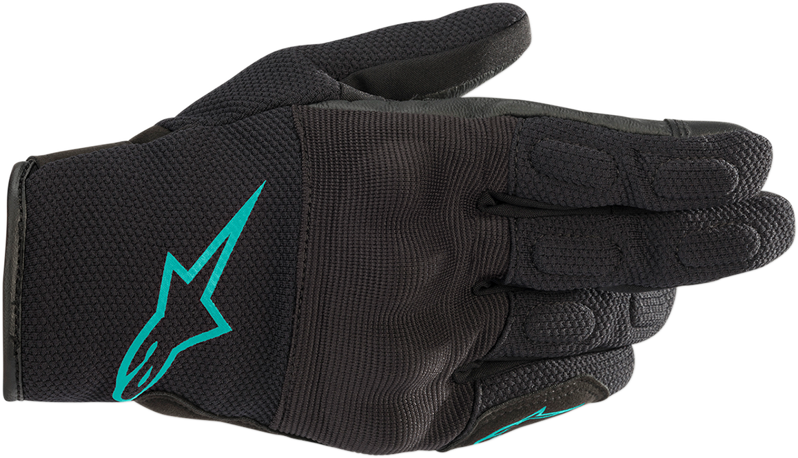 ALPINESTARS Stella S-Max Gloves - Black/Teal - Small 3537620-1170-S