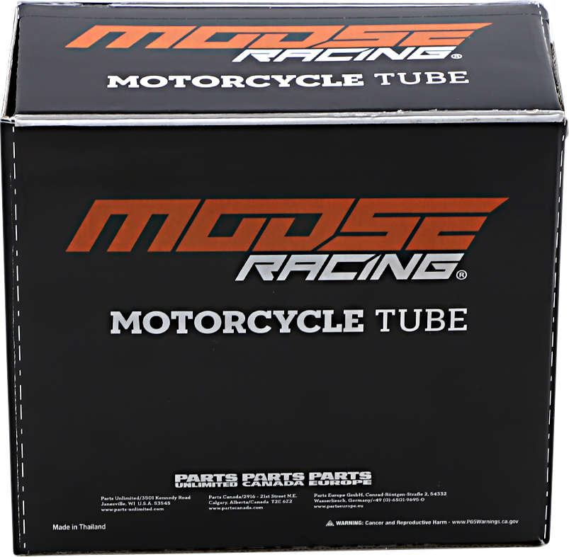 MOOSE RACING Inner Tube - Standard - 19" - TR-4 - Center/Side Metal Valve M20072
