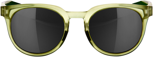 100% Campo Sunglasses - Olive - Black Mirror 61026-296-61