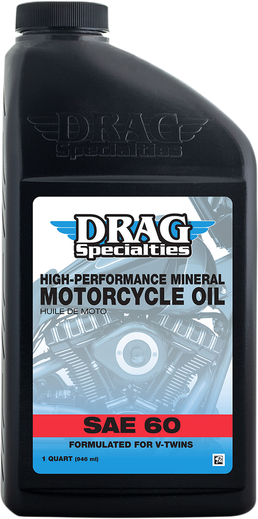 DRAG SPECIALTIES OIL Engine Oil - SAE 60 - 1 U.S. quart 198923