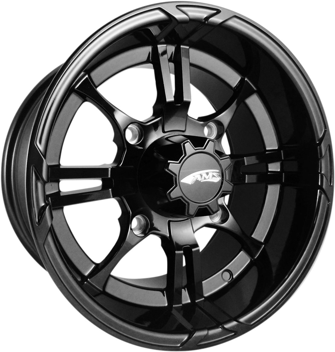 AMS Roll'n 108 Wheel - Front - Black - 14x8 - 4/156 0230-0859