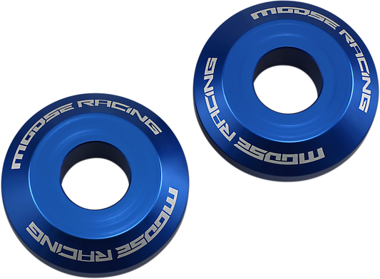 MOOSE RACING Fast Wheel Spacer - Rear - Blue - Yamaha W16-4302L