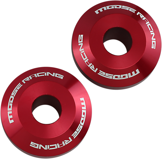 MOOSE RACING Fast Wheel Spacer - Rear - Red - Beta W16-5305R