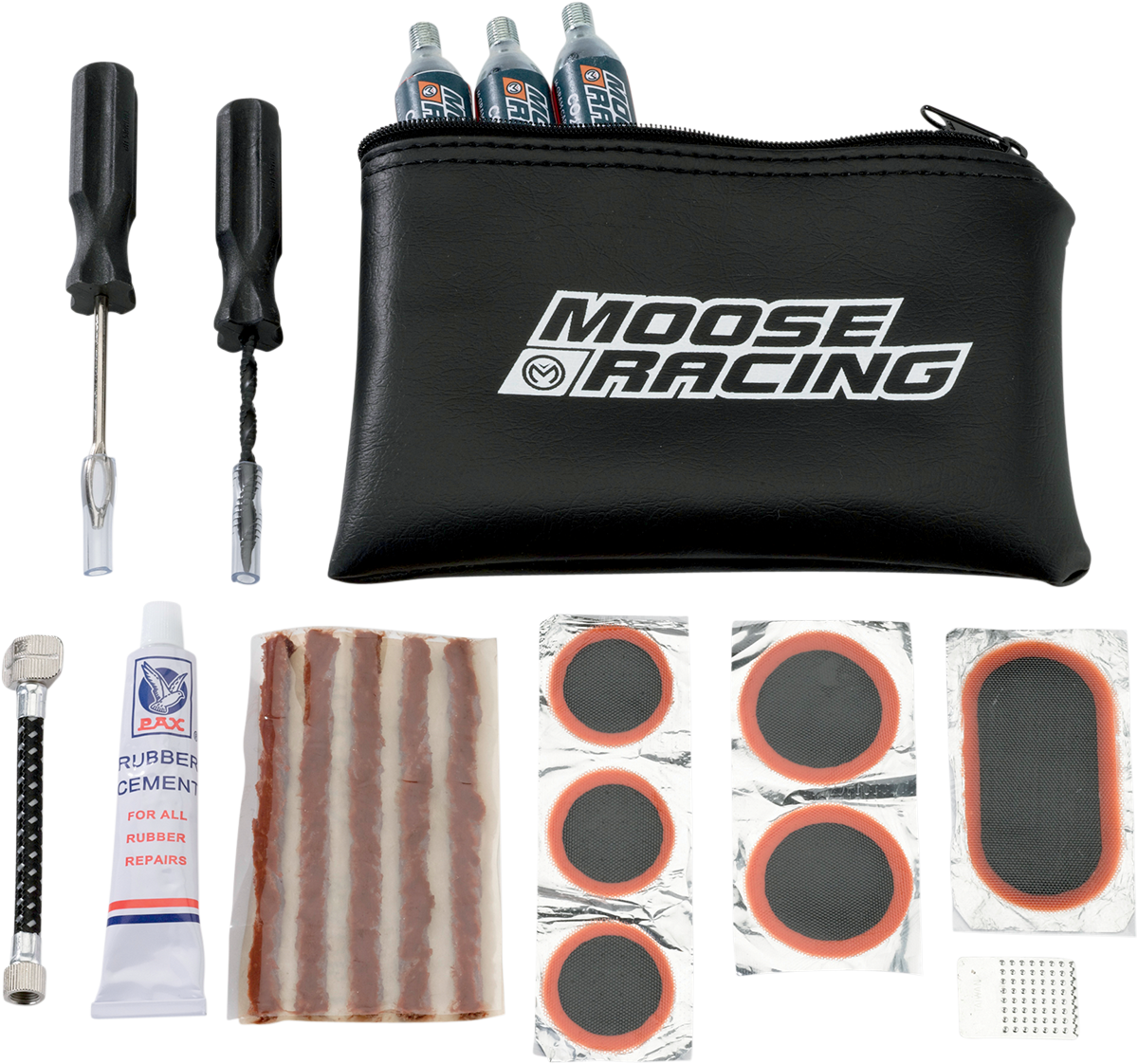 MOOSE RACING CO2 (3) Tire Repair Kit 0364-0033