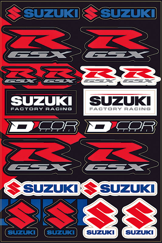 Suzuki Street Decal Sheet