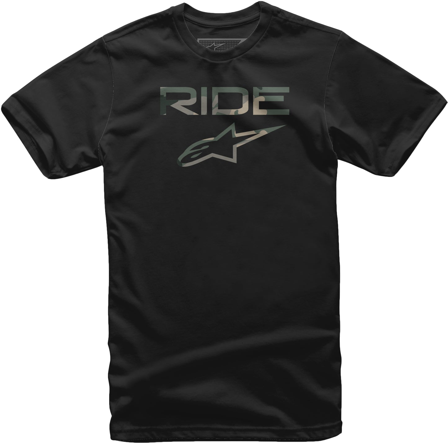 Ride 2.0 Camo Tee Black Md