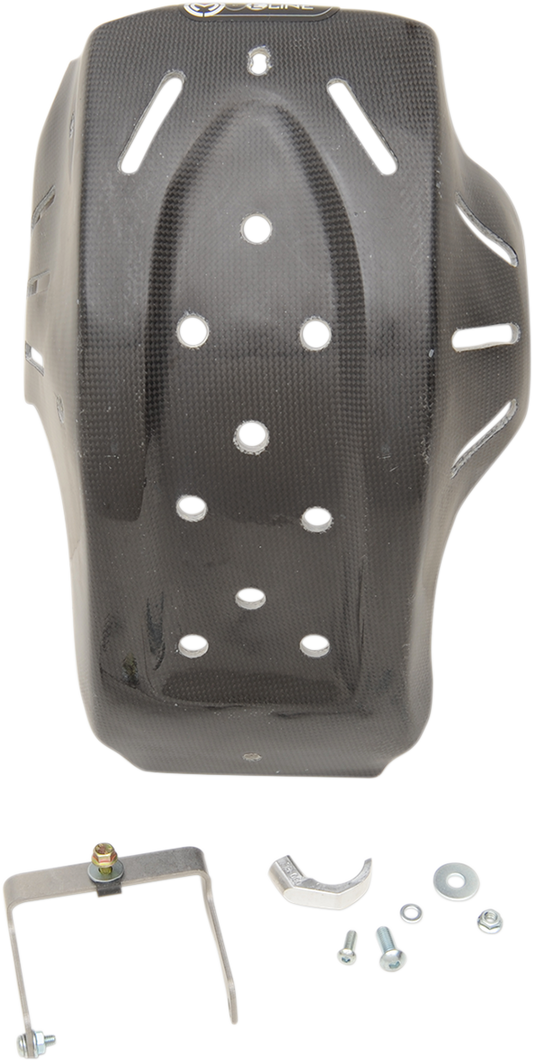 MOOSE RACING Carbon Fiber Skid Plate - Husqvarna | KTM MSP45016