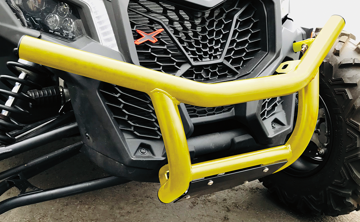 MOOSE RACING Front Bumper - Yellow - Maverick 0530-1457
