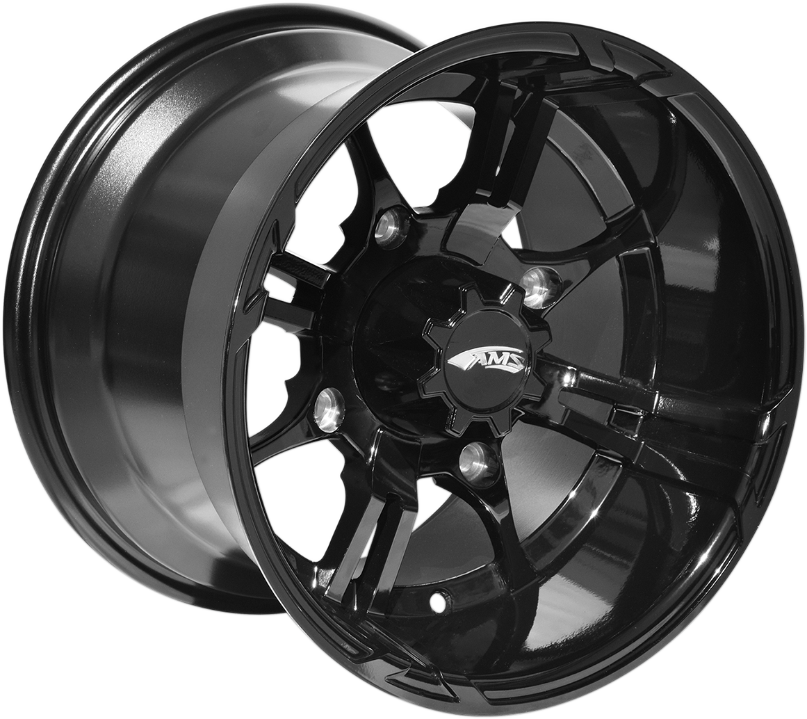 AMS Roll'n 108 Wheel - Rear - Black - 15x10 - 4/137 5000-032BS