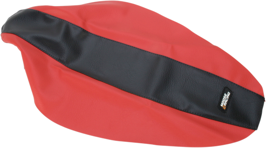 MOOSE RACING Seat Cover - Red/Black - Honda CR12500-13