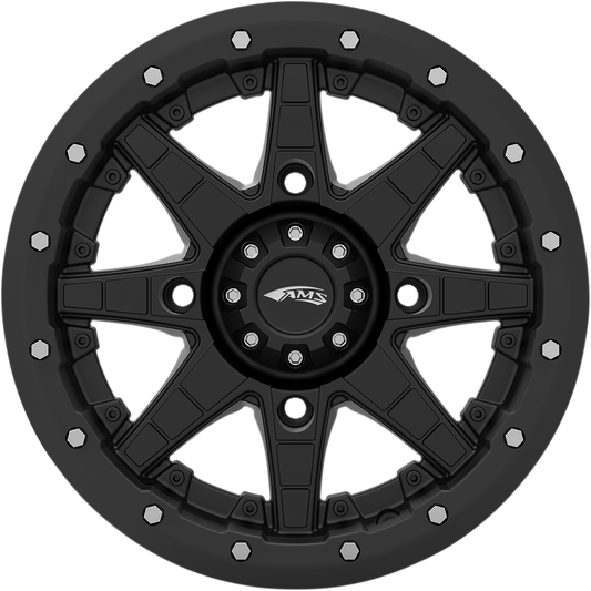 AMS Roll'n 106 Wheel - Front/Rear - Black - 14x7 - 4/137 - 5+2 4753-046AS