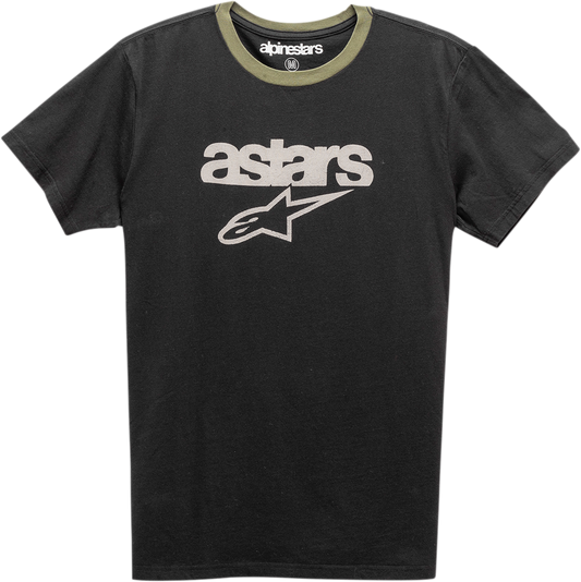 ALPINESTARS Match T-Shirt - Black/Military - Medium 1211740101069M