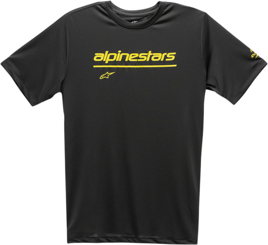 ALPINESTARS Tech Line Up Performance T-Shirt - Black - XL 12117380010XL