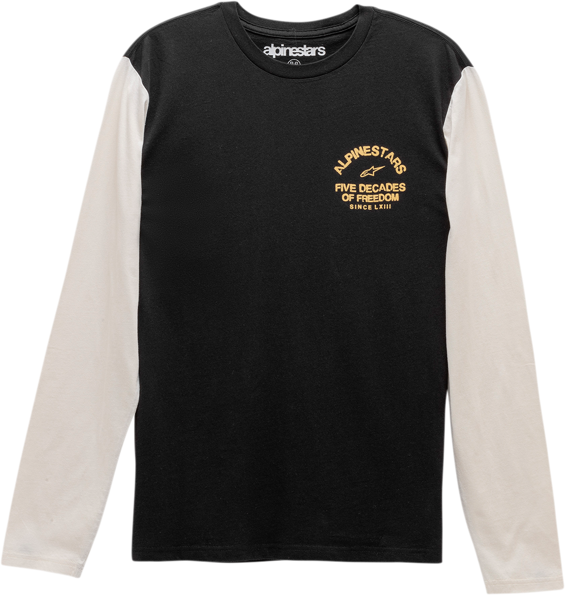 ALPINESTARS Decades Long-Sleeve T-Shirt - Black - Medium 12117400910M