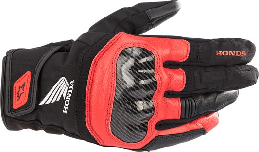 ALPINESTARS SMX-Z Waterproof Honda Gloves - Black/Red - 2XL 3527321-1303-2X