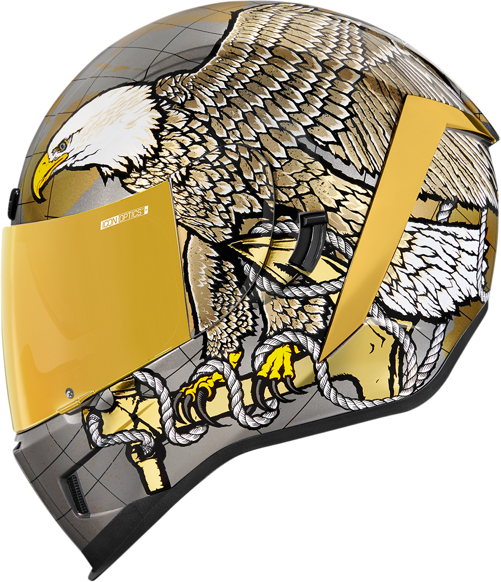 ICON Airform* Helmet - Semper Fi - Gold - XS 0101-13663