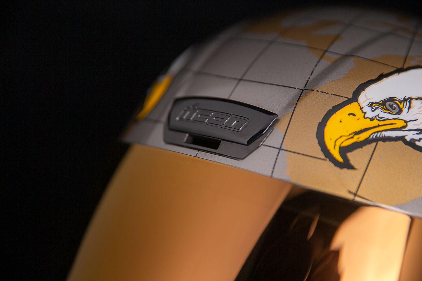 ICON Airform* Helmet - Semper Fi - Gold - XL 0101-13667